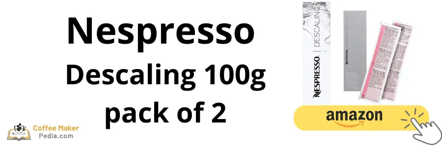 Nespresso Descaling 100g Pack of 2