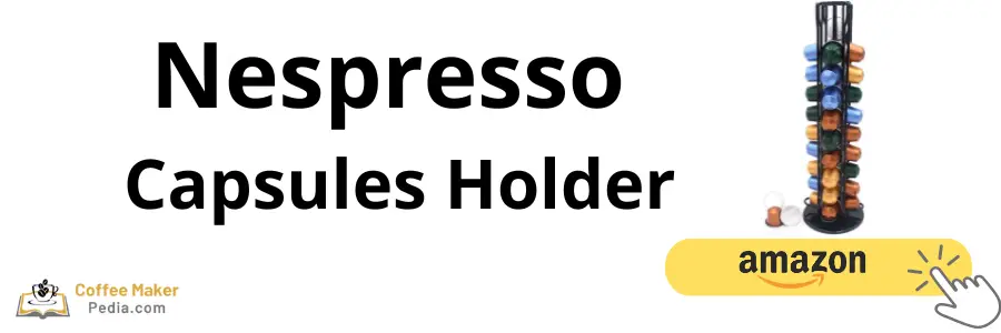 Nespresso coffee pod holder