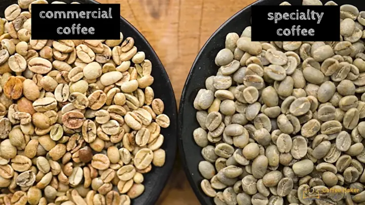 Commercial coffee vs Specialty coffee