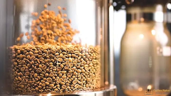 Chemical process of coffee at the time of roasting