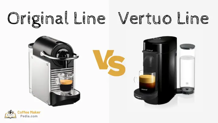 Nespresso Vertuo line vs Original line