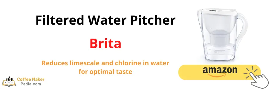 Brita filtered water pitcher