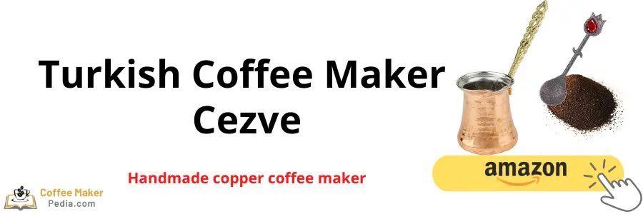 Turkish coffee maker Cezve